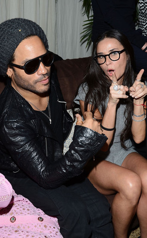 Lenny Kravitz, Demi Moore Lenny Kravitz, Demi Moore